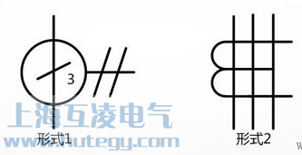 三條穿線(xiàn)一次導(dǎo)體的電流互感器符號(hào)